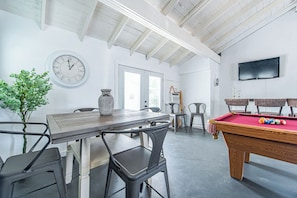 Games room - The Rustic Retreat!  With a game room & a great outdoor vibe! (Bryan)
