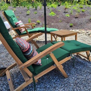 Property grounds - Gästehaus am Bachlauf - Losheim am See beautiful FEWO 68m²/1-2 pers with view (Losheim am See)