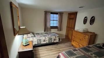 2 bedrooms, bed sheets