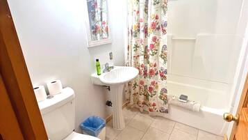 Hair dryer, towels