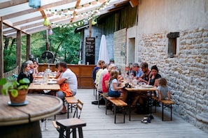 Outdoor dining