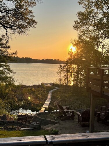 The Tiki Bar on Prairie Lake