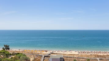 Vista a la playa o el mar