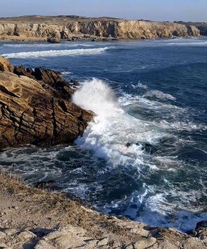 Una spiaggia nelle vicinanze