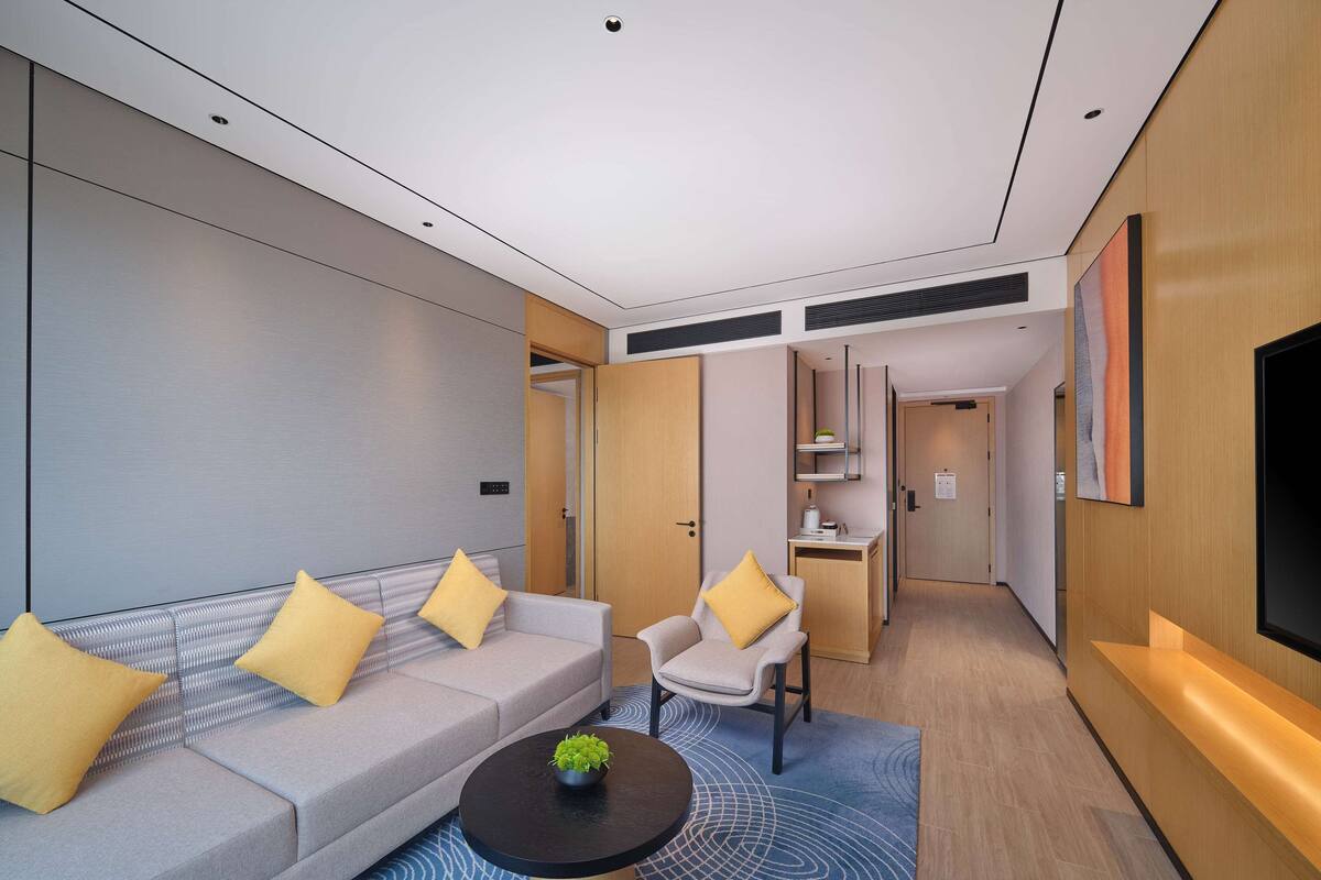 Deluxe Suite, 1 Katil Raja (King) | Ruang tamu