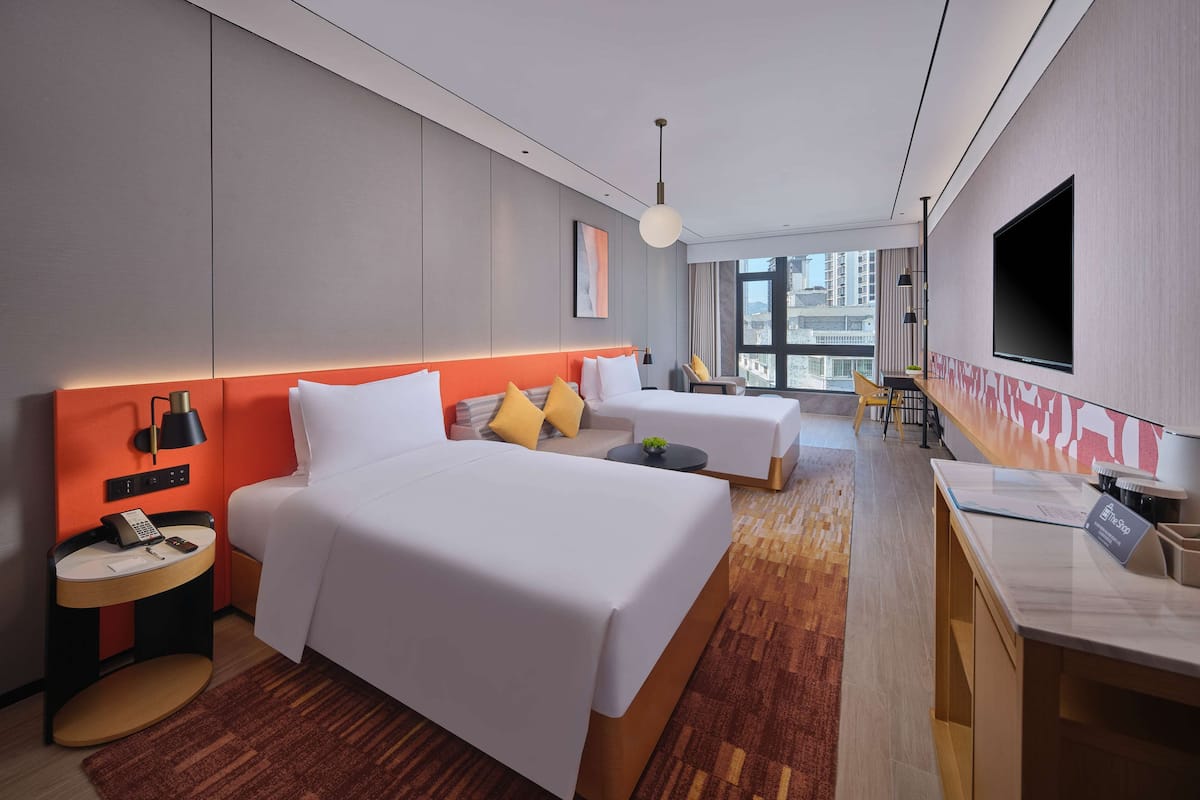 Premium kamer, 2 eenpersoonsbedden | Gratis wifi