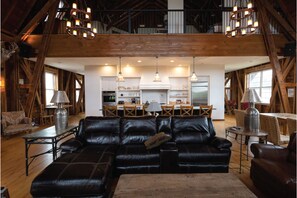 TV, fireplace, DVD player