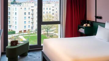 Phòng tiện nghi đơn giản, 1 giường đôi, quang cảnh vườn | Bộ đồ giường cao cấp, trang trí khác biệt