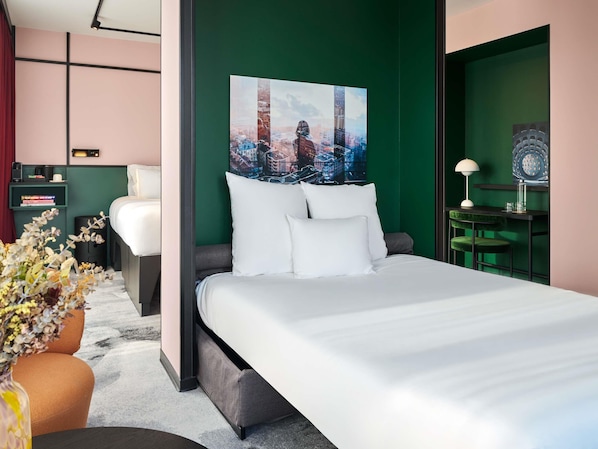 Comfort Suite, 1 Double Bed with Sofa bed | Premium bedding, in-room safe, individually decorated