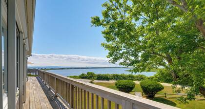 Deck w/ Water View: Coastal Escape Near P-Town!