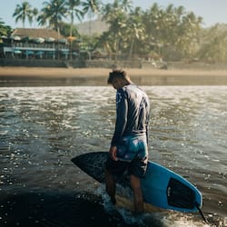 Surfing/boogie boarding