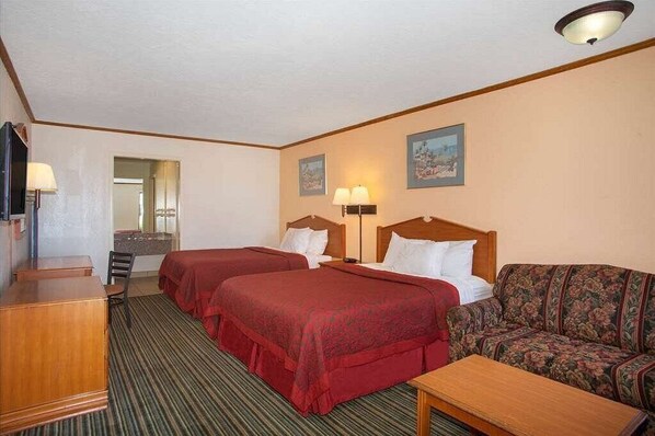 Free WiFi, bed sheets
