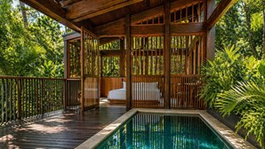 Master Pool Tree House | 起居区