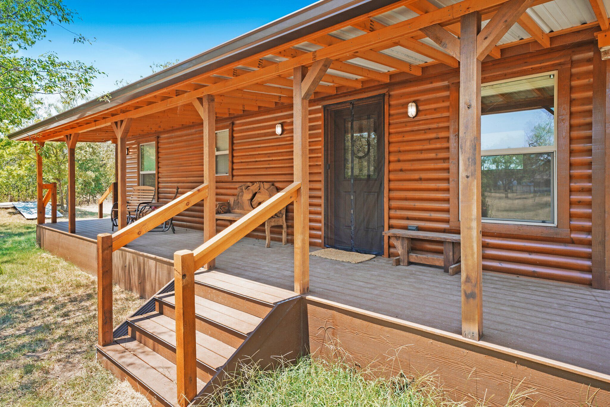 Salesville Serenity log cabin