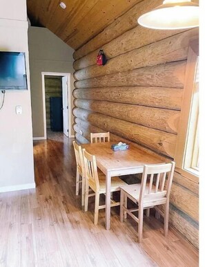 Dining - Cabin(s) available for family(s) next to other (Logan Lake)