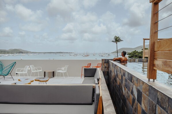 Outdoor pool - SABLE BLEU BOUTIQUE HOTEL (Le Marin)