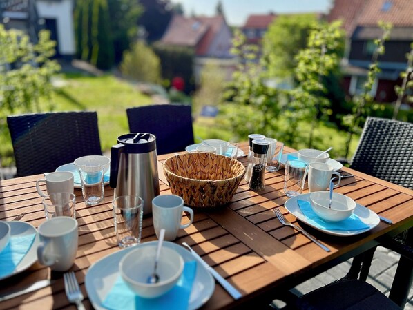 Udendørs spisemuligheder