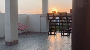 Deluxe-Apartment | Terrasse/Patio