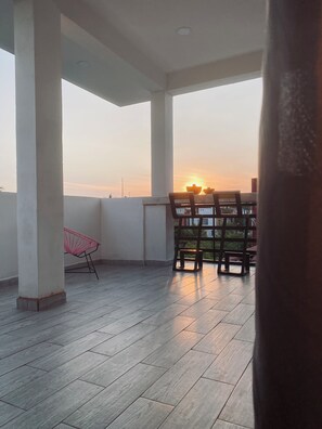 Departamento Deluxe | Terraza o patio