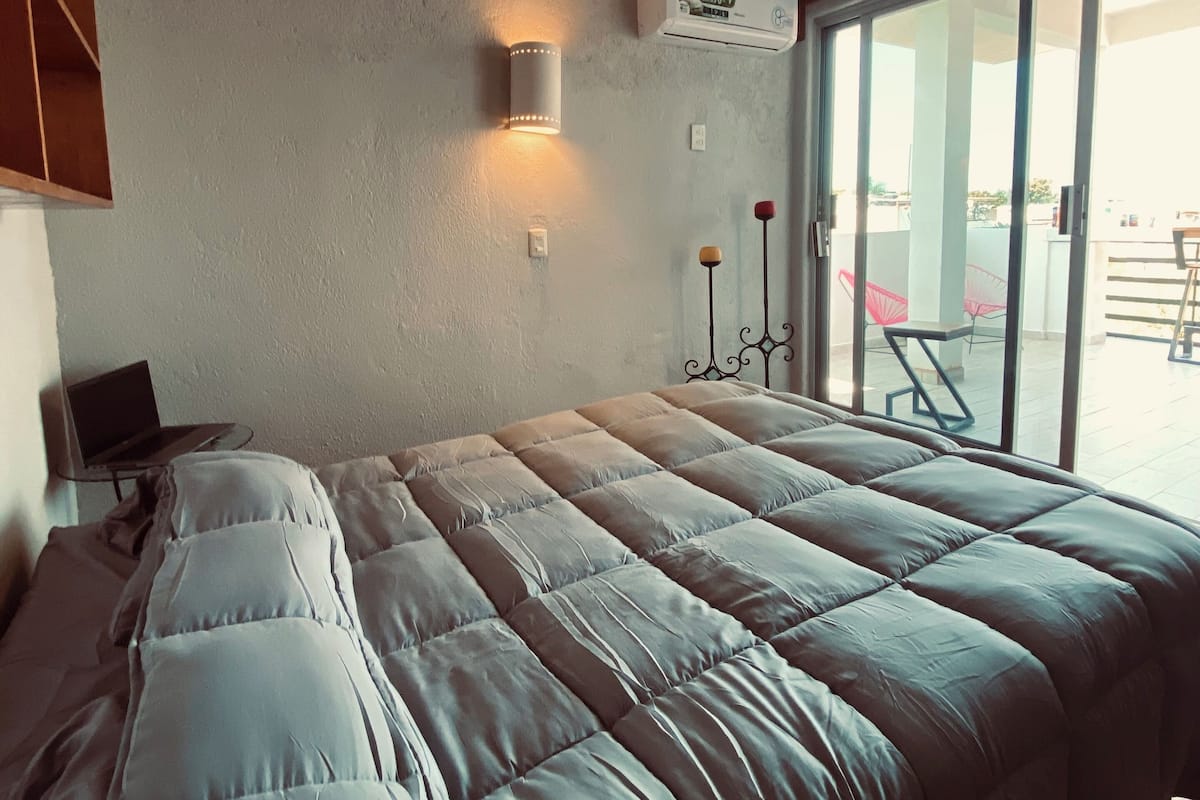 Departamento Deluxe | 1 habitación, wifi gratis y ropa de cama