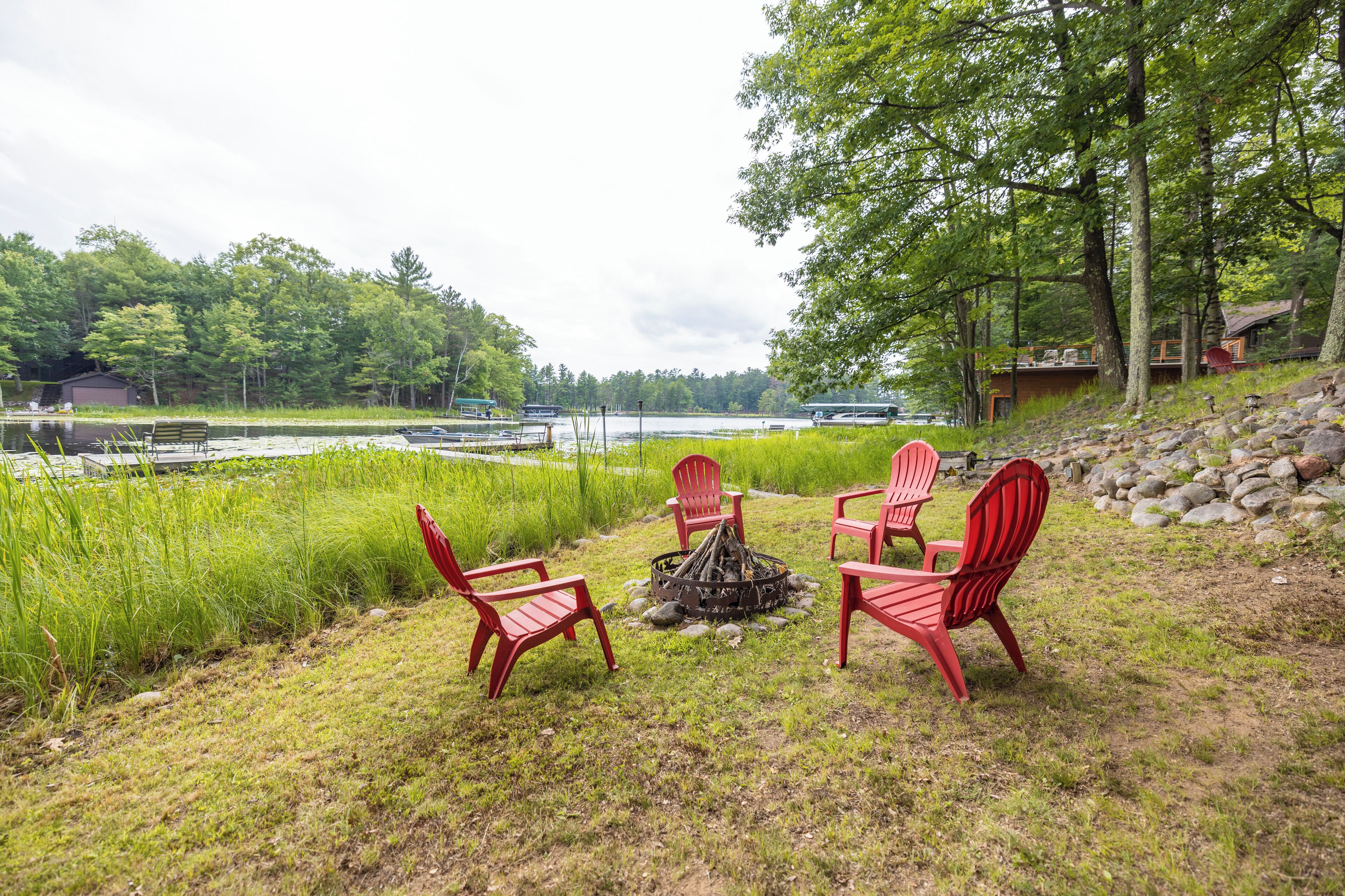 A short walk to the Bearskin Trail! Come enjoy some snowshoeing on the