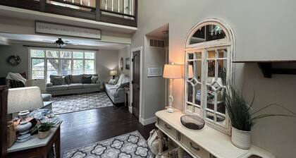 Pool is open & heated, Large areas, 20’x40’ pool, Hot Tub, Fireplace, game room