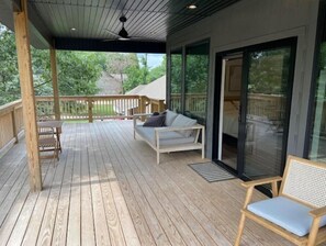 Terrace/patio - Little Vail golf course luxury apartment (Bella Vista)