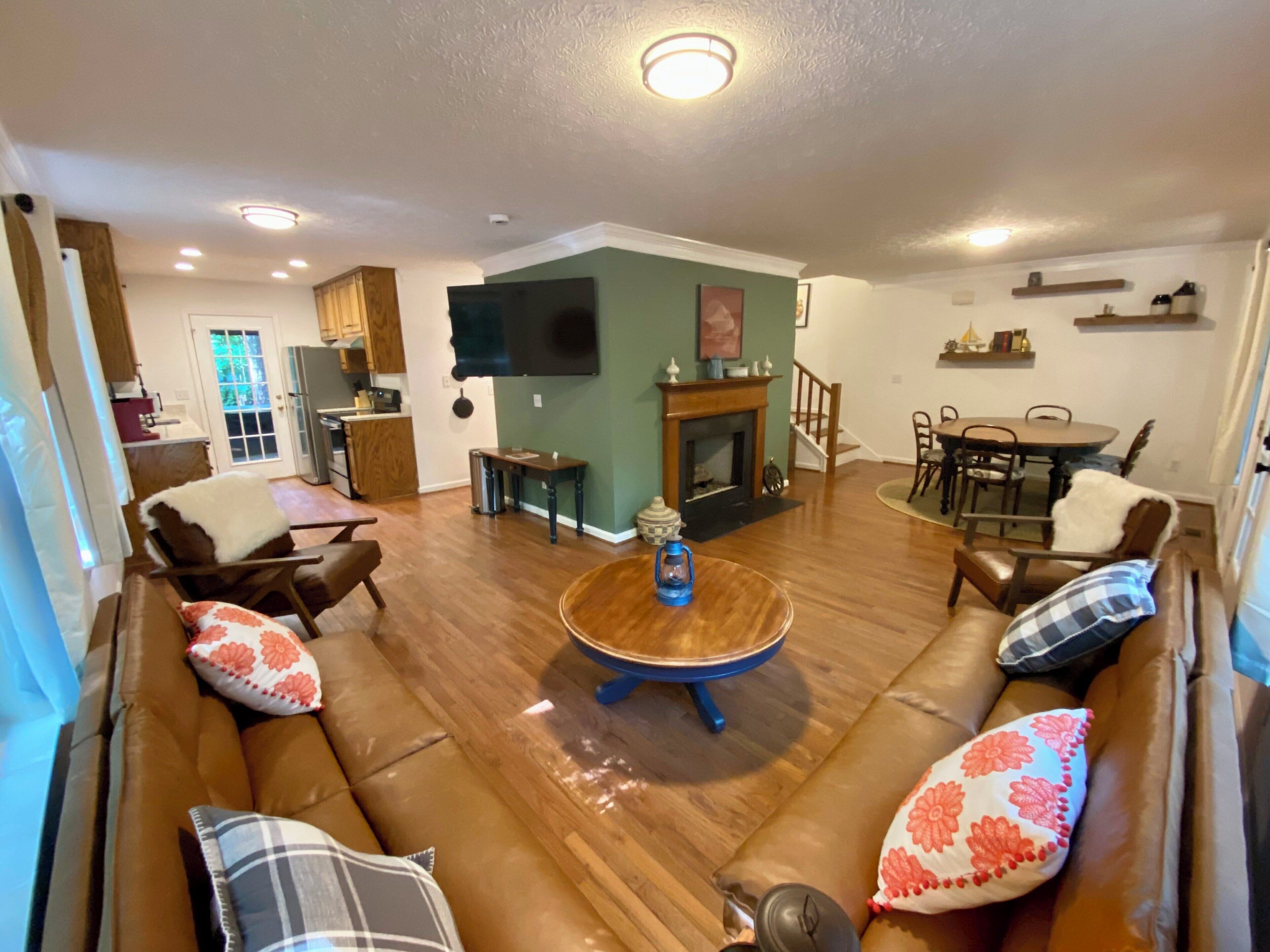 智能电视、壁炉