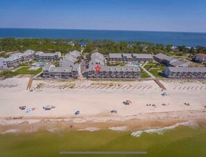 Beach - Ocean Mile H-2 - Beach Front, Pet Friendly, Community Pool! (St. George Island)