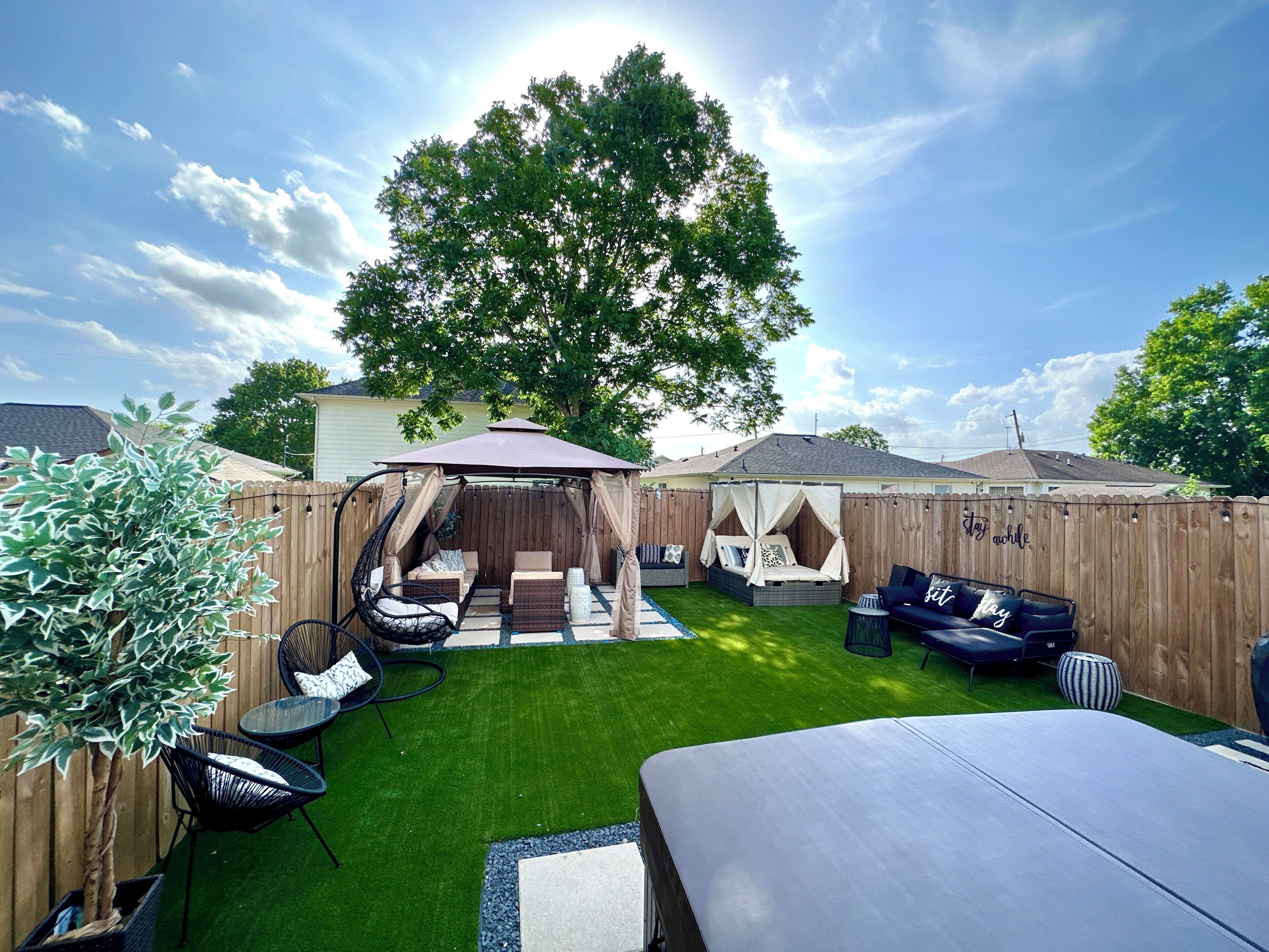 Terrein van de accommodatie