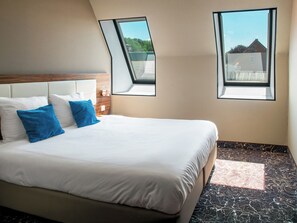 华丽双人房或双床房 | 办公桌、隔音、熨斗/熨板、免费 WiFi