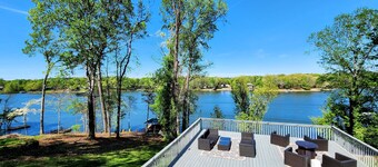 New Listing! Perfect Lake Bowen Home With Lake Views, Decks, & Dock