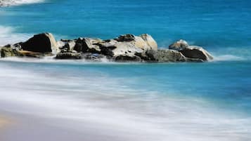 Aan het strand, strandlakens