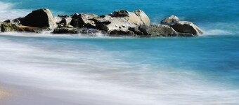 100 Meter vom Strand und 40 km von Barcelona entfernt (kostenlose Parkplätze)