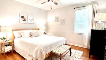 3 bedrooms, iron/ironing board, travel cot, free WiFi