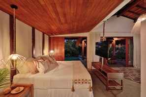 Superior Bungalow, 1 Bedroom | Minibar, in-room safe, blackout drapes, soundproofing - Pousada Reserva do Patacho (Porto de Pedras)
