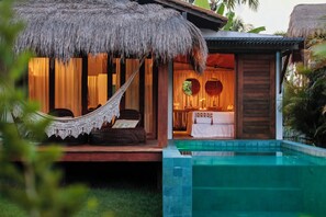 高級單棟小屋, 1 間臥室 | 迷你吧、房內夾萬、遮光窗簾/窗簾、隔音