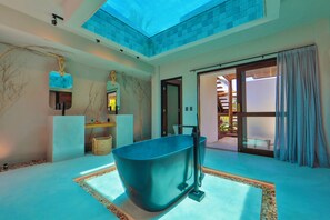 時尚單棟小屋, 1 間臥室 | 浴室 | 風筒、提供毛巾、番梘、洗頭水