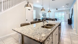 Private kitchen - Spacious Solterra Retreat, Pool/Spa, By Disney (Davenport)
