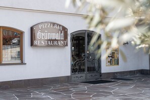 Façade de l’hébergement