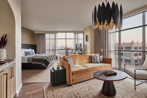 Premium bedding, minibar, in-room safe, laptop workspace
