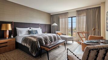 Premium bedding, minibar, in-room safe, laptop workspace