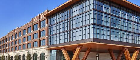 Façana frontal de l'allotjament