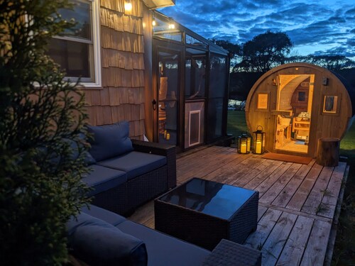 Panoramic Catskills Farmhouse and Spa