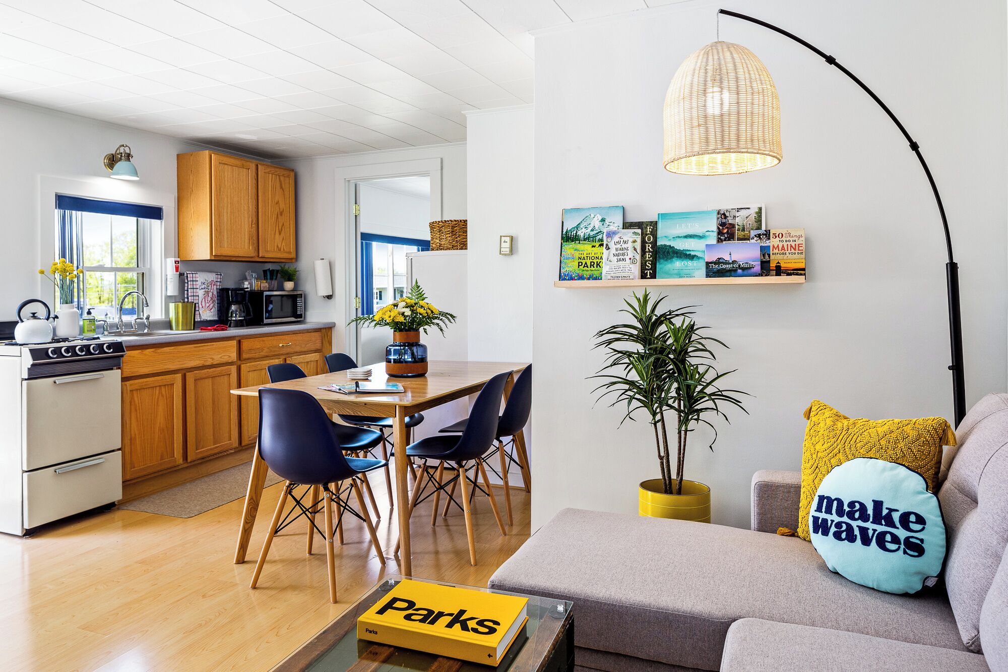 Family Cottage, Kitchen, Ocean View | Private kitchen | Microwave, coffee/tea maker, eco-friendly cleaning products, freezer