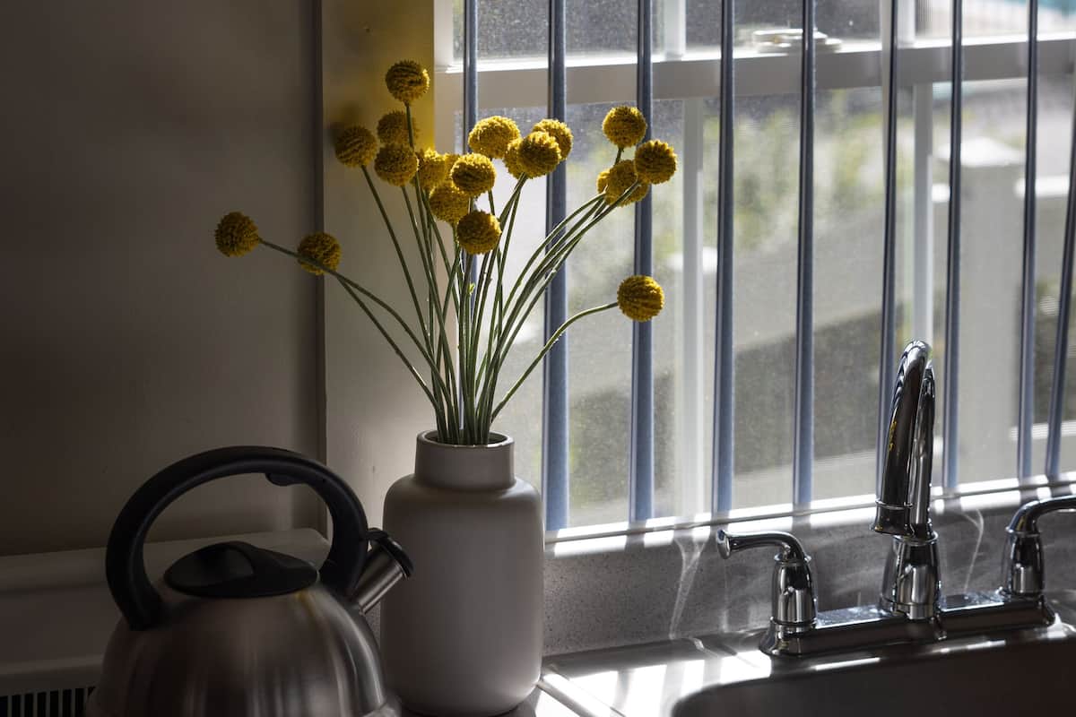 Familjestuga - kök - havsutsikt | 1 sovrum, individuell inredning, unika möbler och ljudisolering