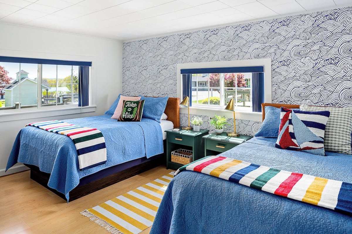 Familjestuga - kök - havsutsikt | 1 sovrum, individuell inredning, unika möbler och ljudisolering