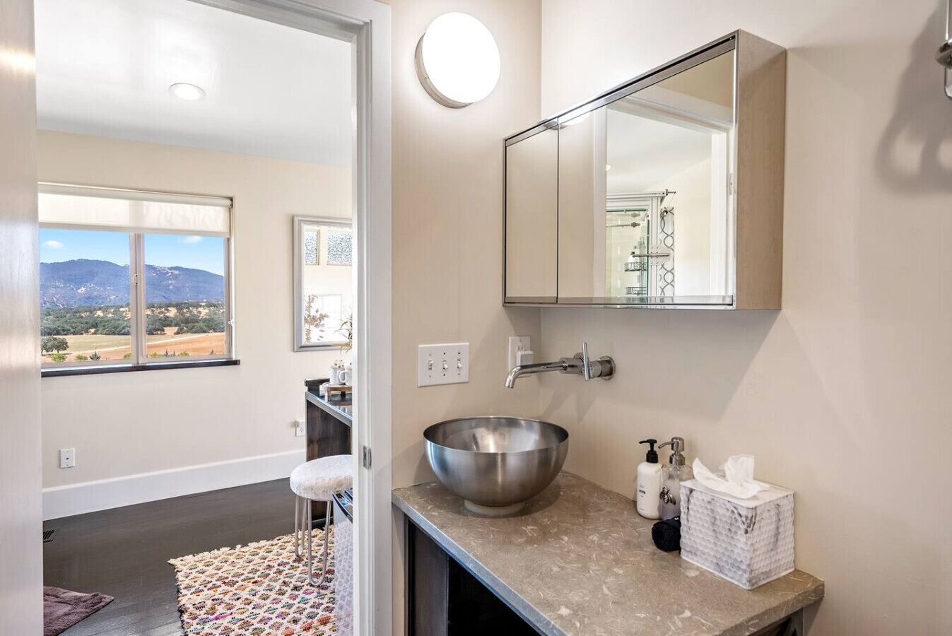 Shower, eco-friendly toiletries, hair dryer, towels