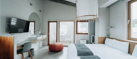 Suite Room, Non Smoking | In-room safe, desk, blackout curtains, iron/ironing board