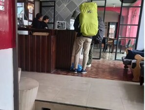 Couples dining